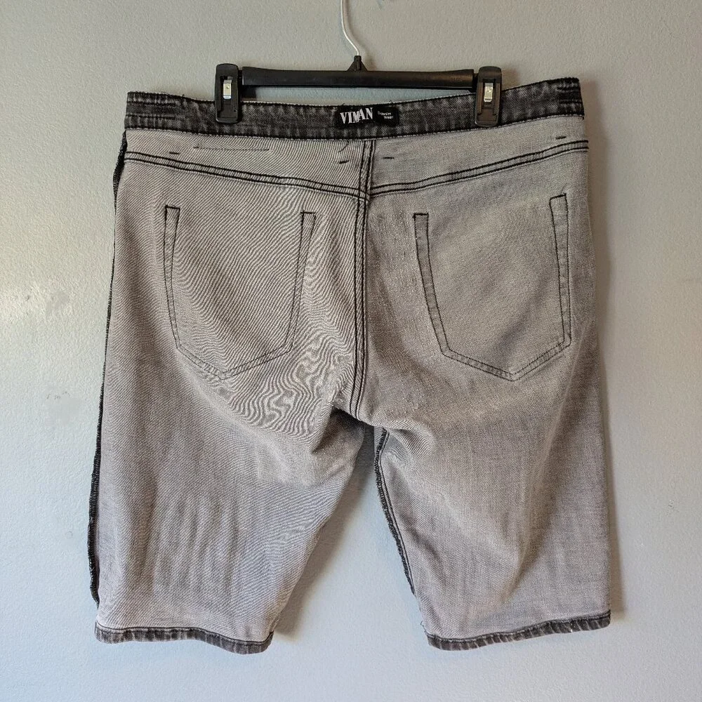 Black Men's Shorts Waist 36 - Picture 6 of 12